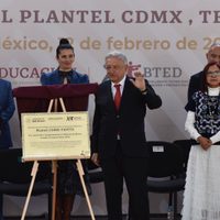AMLO inaugura Bachillerato Tecnológico de Educación y Promoción Deportiva en Tepito