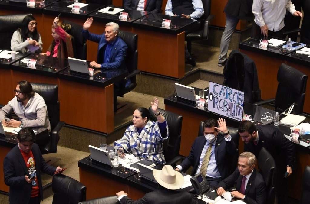 Votación del “Plan B” de la Reforma Electoral en el Senado de la República