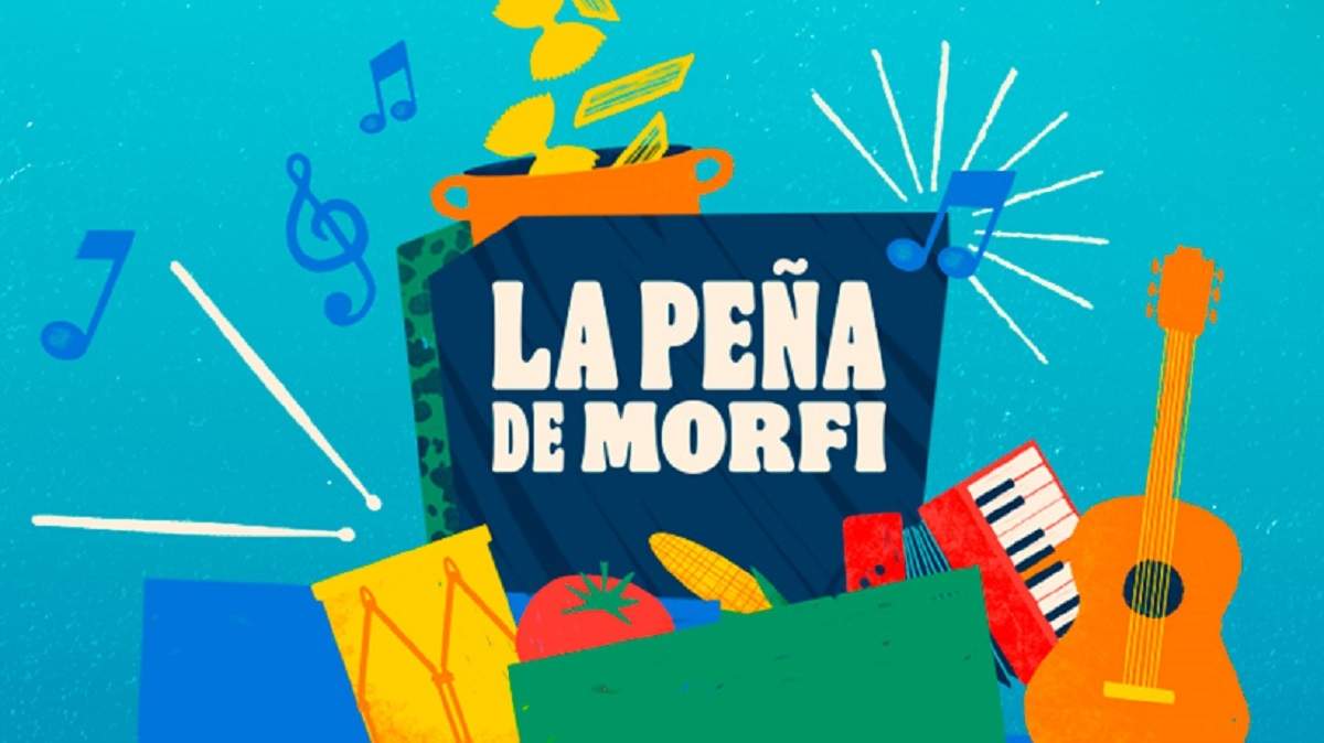 La "Peña de Morfi" se emite por TELEFE. Fuente: Facebook