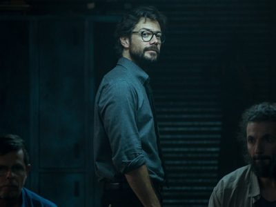 La mancha roja: la foto reveladora del Profesor de cara a la última temporada de “La casa de papel”