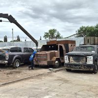 FGR  destruye 33 vehículos “monstruos” con blindaje artesanal en Tamaulipas (Video)