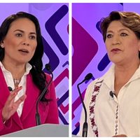Mesura y propuestas recicladas en el segundo debate de Delfina Gómez y Alejandra del Moral