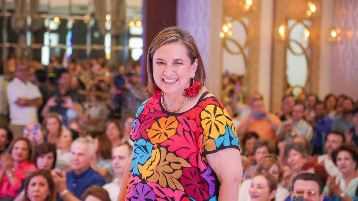 La senadora panista