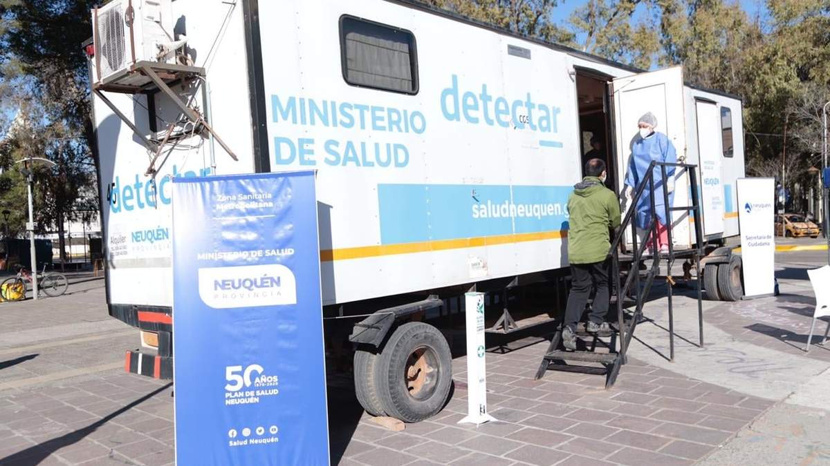 Detectar en Neuquén. Fuente: (Twitter)