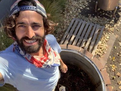 El enólogo mendocino que se aisló en su chacra para adelantar la cosecha