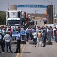 "Aceptamos la tregua": productores levantan los cortes de ruta en San Luis