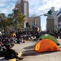 Organizaciones sociales realizarán un acampe por tiempo indeterminado en Casa de Gobierno