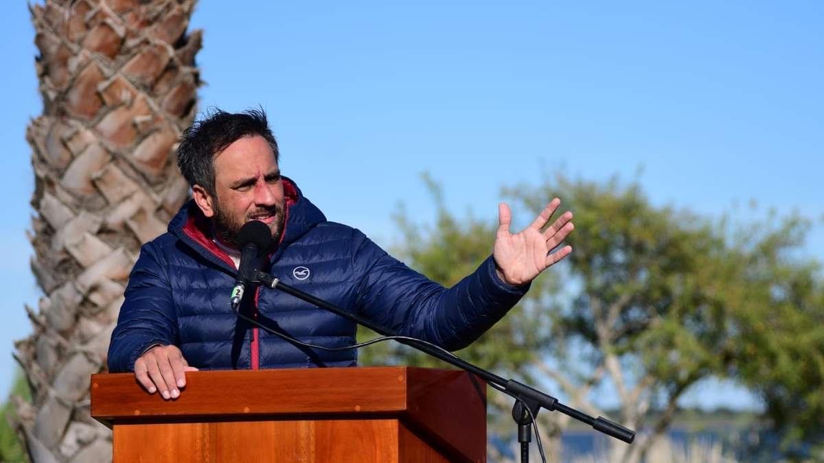 Juan Cabandié, ministro de Ambiente y Desarrollo Sostenible. Fuente: (Twitter)