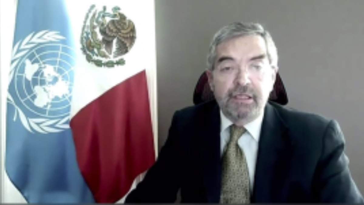 Juan Ramón de la Fuente, representante de México ante la Organización de las Naciones Unidas
