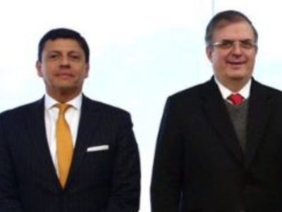 Renuncia Fabián Medina, incondicional de Ebrard, a la jefatura de oficina de la SRE