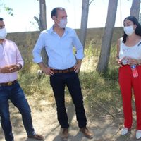 En su visita a Zapala, Omar Gutiérrez anunció la obra de una base del SIEN