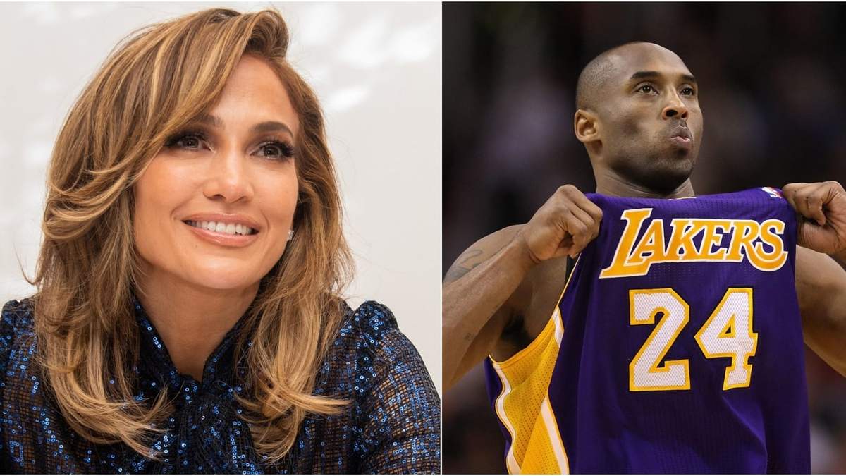 Jennifer López y Kobe Bryant. Fuente: (Instagram)
