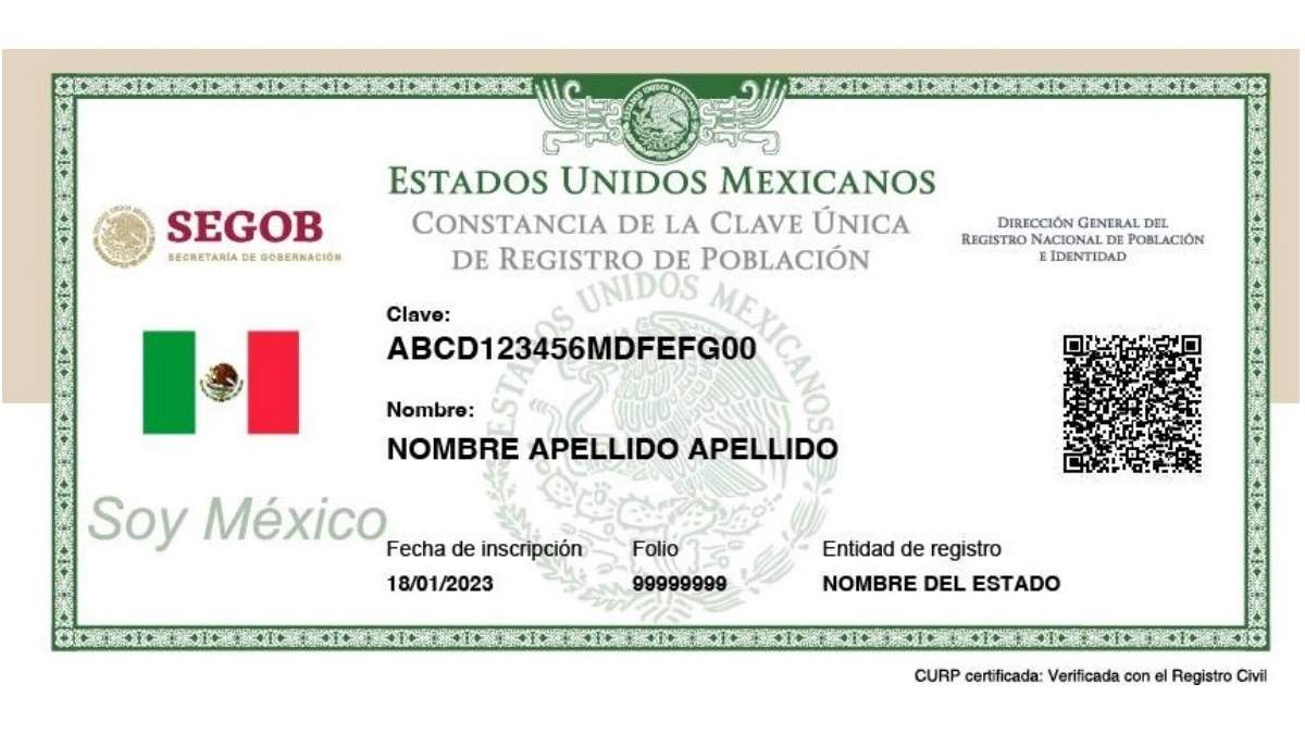 Clave Única de Registro de Población (CURP)