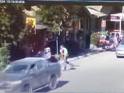 Exoneraron al policía que agredió injustificadamente a una pareja de motociclistas