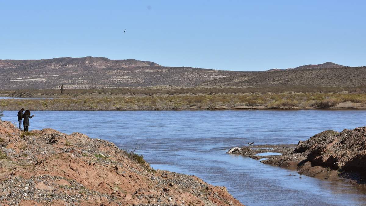 Río Neuquén. Fuente: (Twitter)