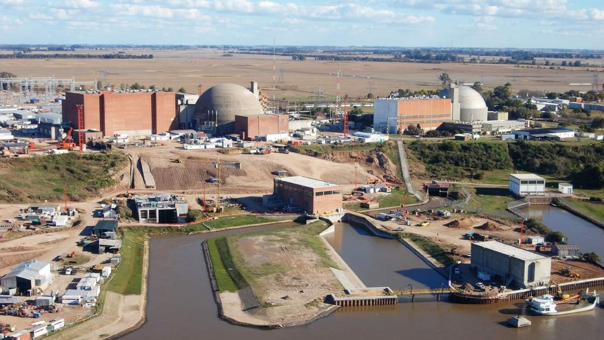 Central Nuclear Atucha I-II. (Fuente: Twitter)