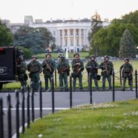 Trump se refugió el viernes en el búnker de la Casa Blanca por las protestas