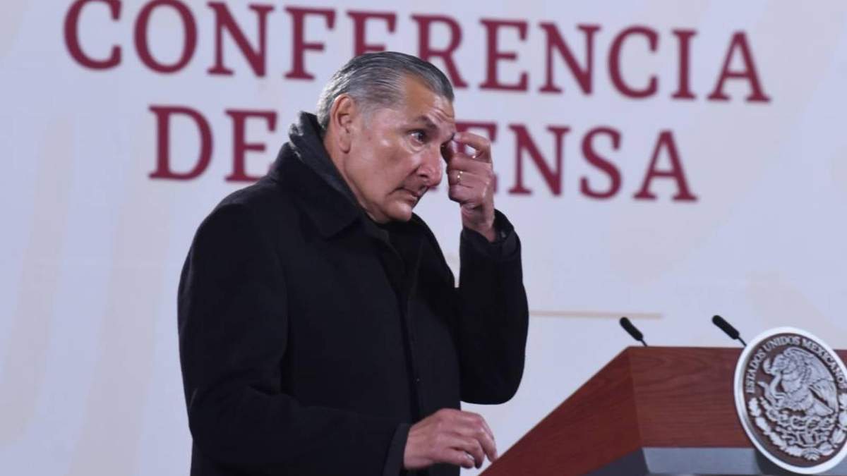 El secretario de Gobernación, Adán Augusto López