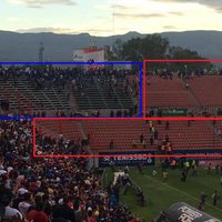 Multa de medio millón y dos juegos de veto al estadio, el saldo por violencia en San Luis