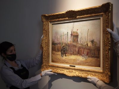Una obra Van Gogh será subastada en casi 10 millones de dólares