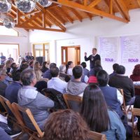 Rolando Figueroa y sus candidatos aliados se comprometieron a bajar los impuestos