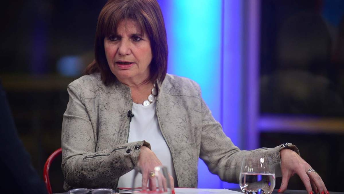 Patricia Bullrich. Fuente: (Twitter)