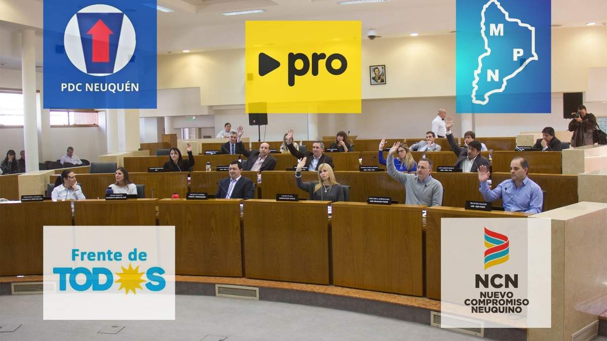 Composición del nuevo Concejo Deliberante. Fuente: (Minuto Neuquén)