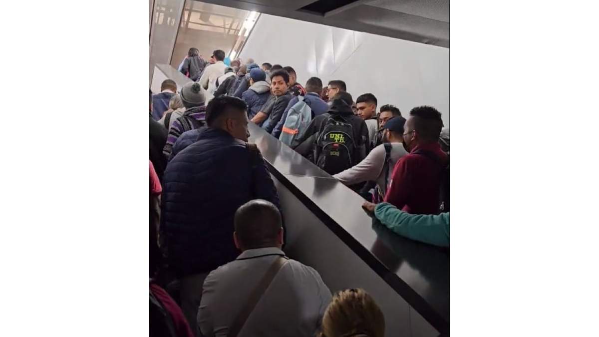 Escaleras eléctricas cambian de sentido