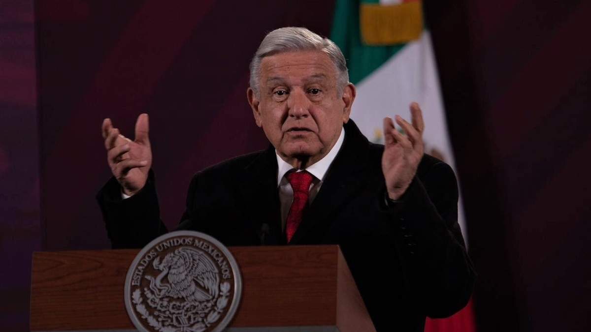 El presidente López Obrador