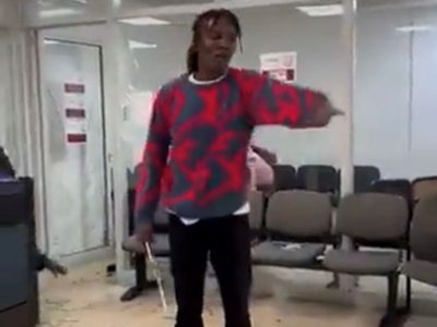 Extranjero causa destrozos y amenaza a pasajeros en aeropuerto de Cancún (Video)