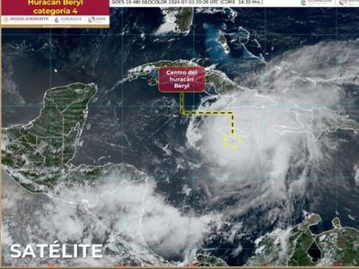 Estos son los estados que suspenderán clases por el huracán “Beryl”