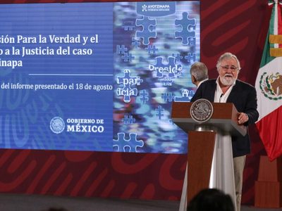 Pese a descalificaciones, no se dará marcha atrás en investigación de los 43 normalistas: Encinas