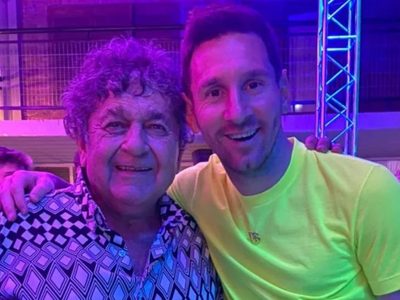 La historia desconocida entre Lionel Messi y Los Palmeras que la banda dio a conocer