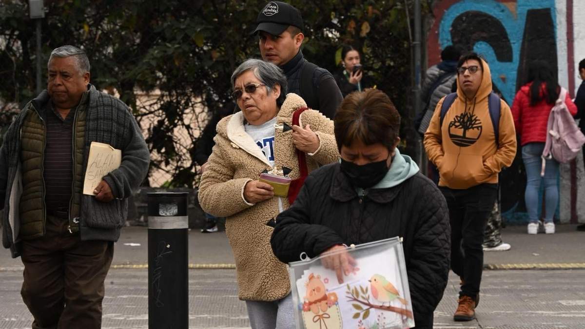 Bajas temperaturas en la capital