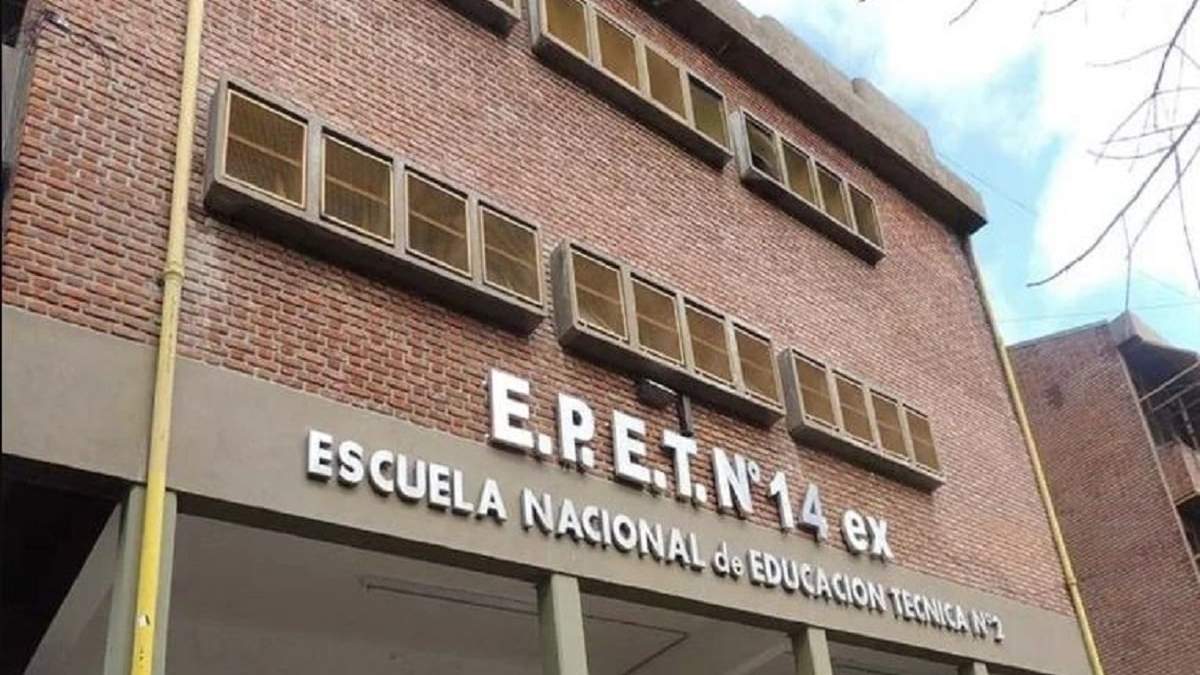La EPET 14 retoma el dictado de clases luego de las reparaciones en el edificio. Fuente: (Gobierno de Neuquén)