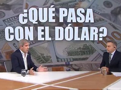 Caputo: “Me siento cómodo con cualquier precio del dólar que esté dentro de la banda”