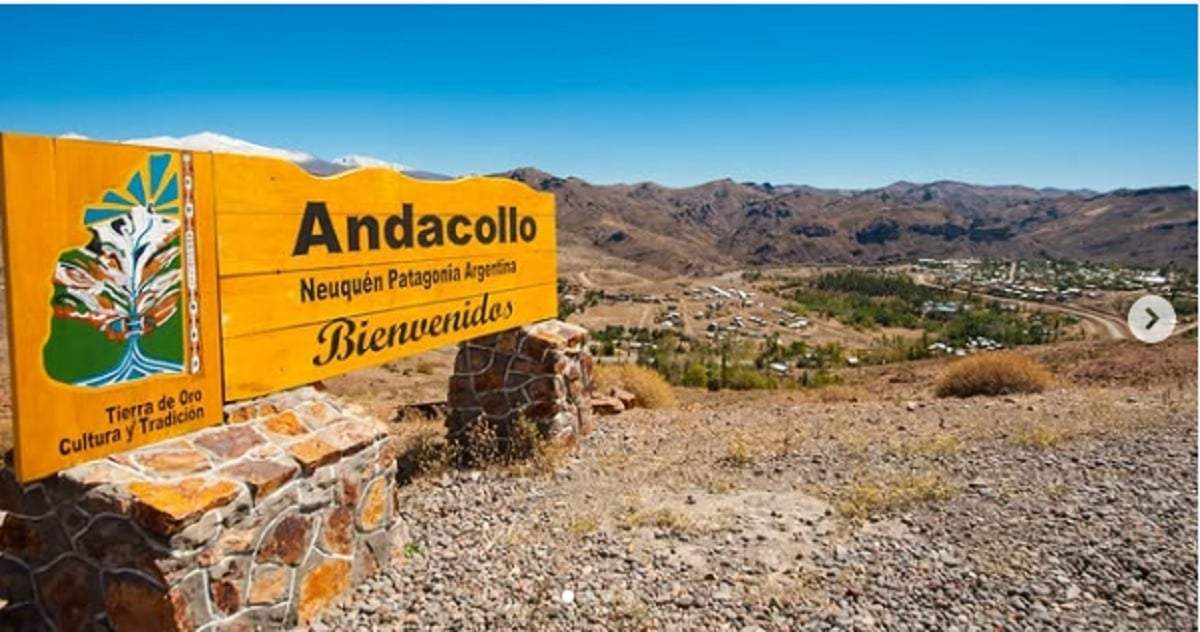 El hecho ocurrió en la localidad de Andacollo. Fuente (Facebook)