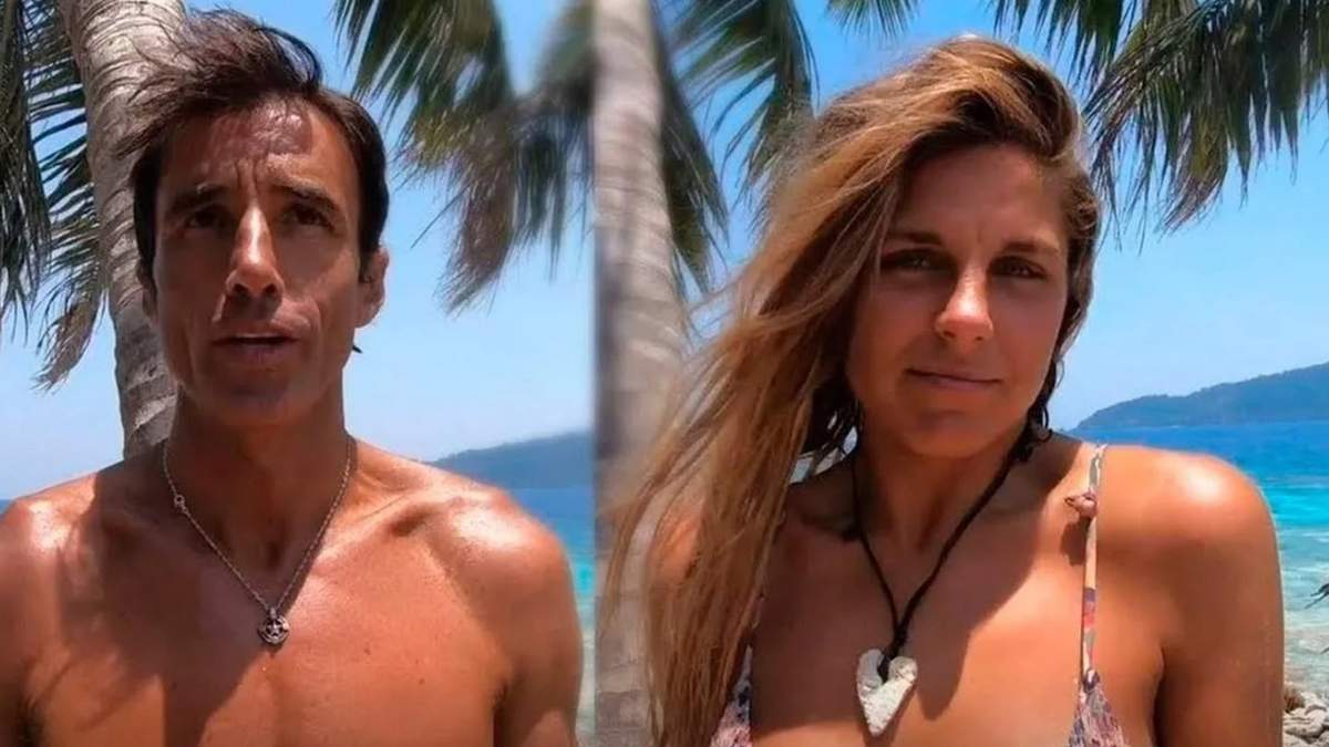 Hugo Sierra e Ivana Icardi. Fuente: (Instagram).