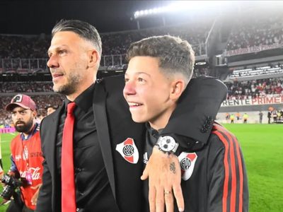 La decisión que tomó el hijo de Martín Demichelis luego de la salida de su padre de River