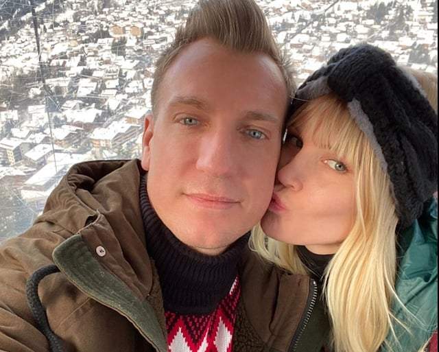 Maxi López y Daniela Christiansson. Fuente: (Instagram)