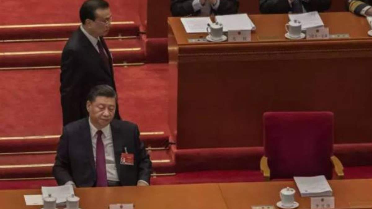 El presidente de China, Xi Jinping, en el congreso anual del Partido Comunista