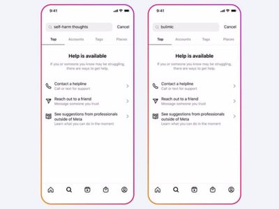 Facebook e Instagram ocultarán resultados sobre suicidio o autolesiones y redigirán a fuentes profes
