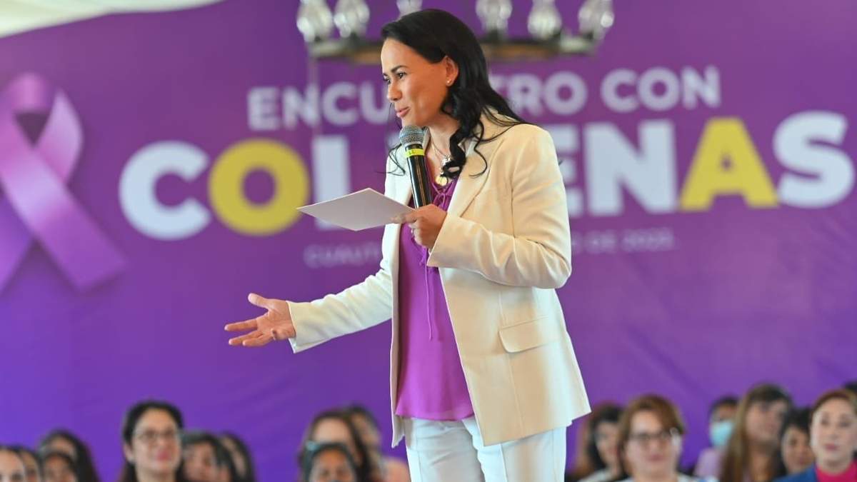 Mitin de Alejandra del Moral