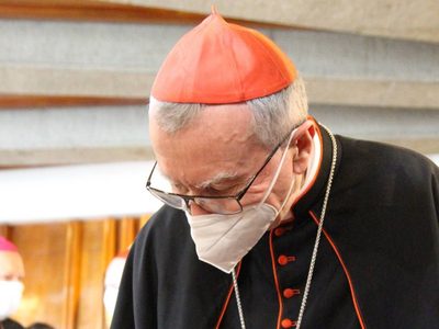 AMLO y el cardenal Pietro Parolin sostienen reunión privada en Palacio Nacional