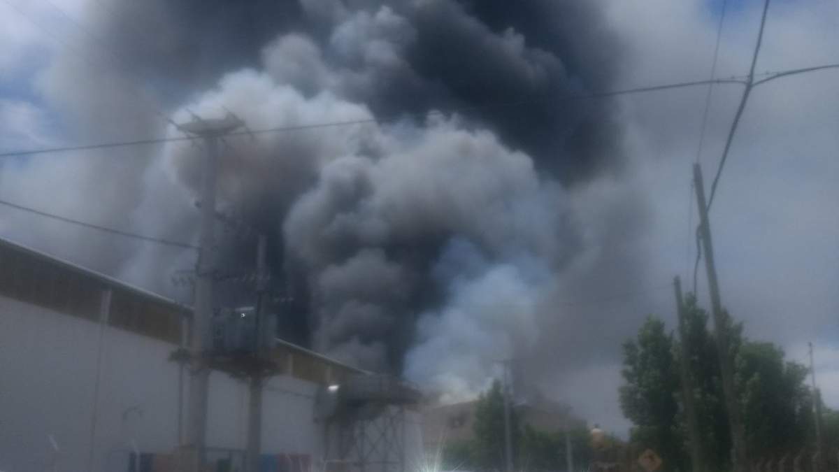 Incendio en Cervi. Fuente: (Twitter)