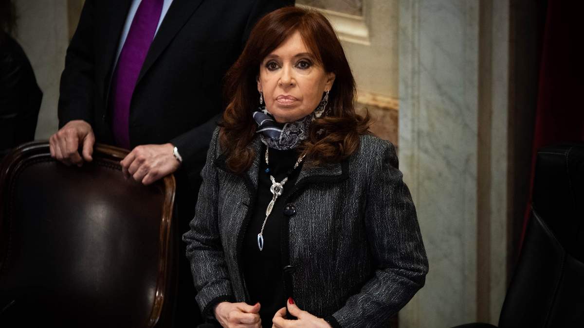 La vicepresidenta de la Nación, Cristina Fernández de Kirchner. Fuente: (Twitter)