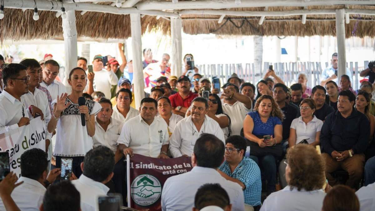 Claudia Sheinbaum en Campeche