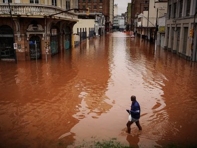 Al menos 59 muertos por los dos temporales que azotan Río Grande del Sur, Brasil