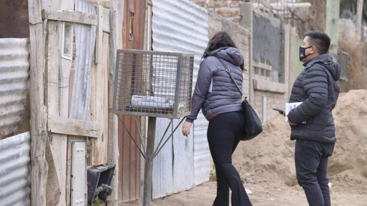 Testeos en barrios nuequinos. Fuente: (Twitter)
