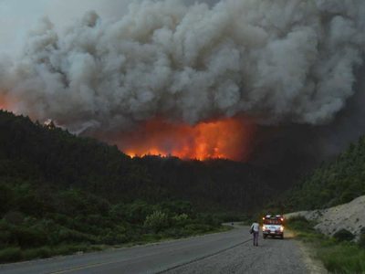Cuándo se habilitará el tránsito en la Ruta 40 por los incendios forestales, al sur de Bariloche